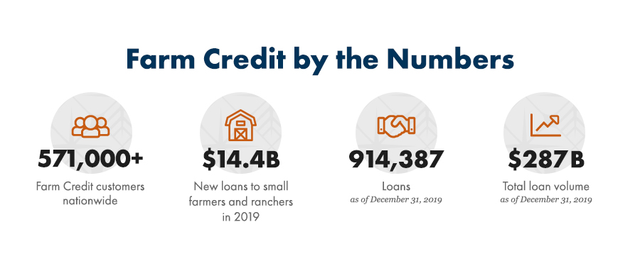 Learn about Farm Credit by the numbers