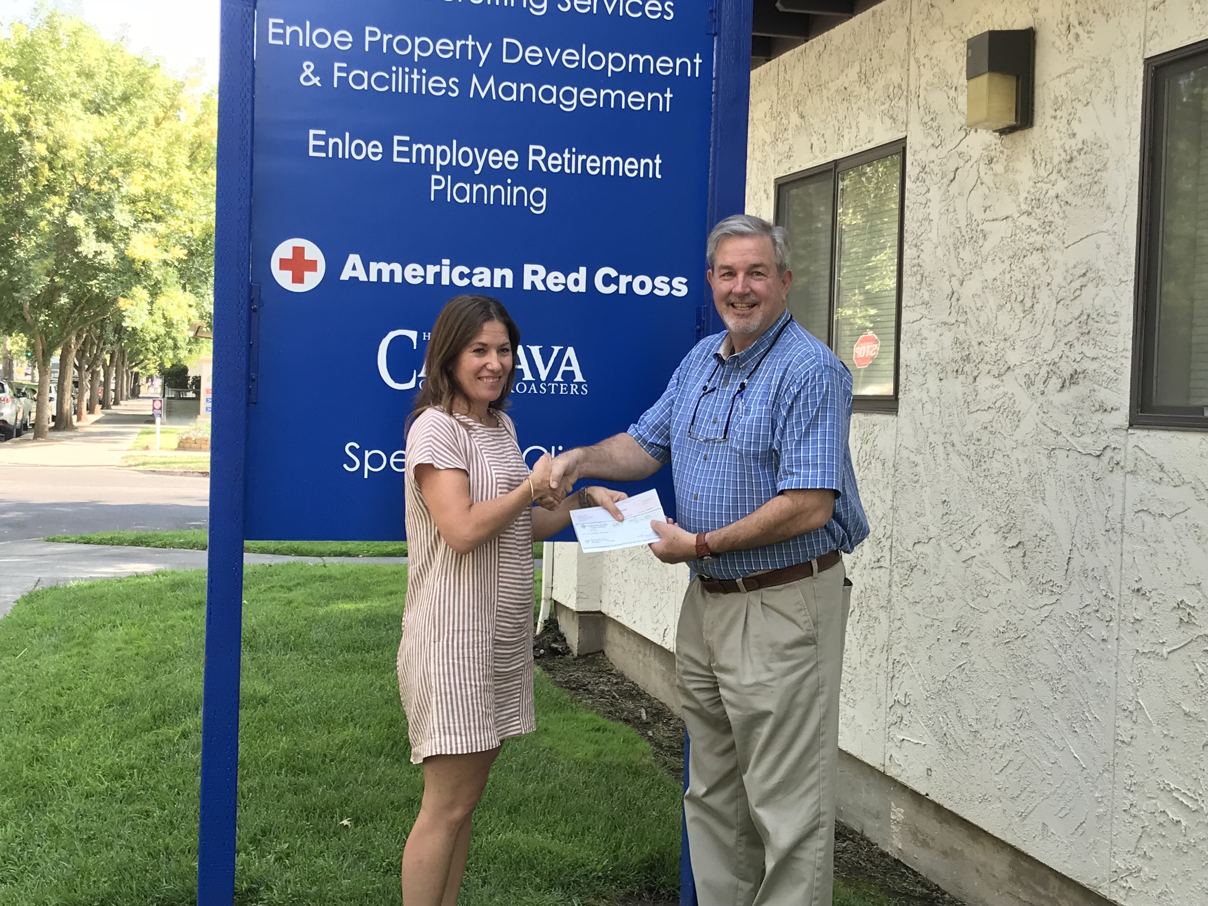 Golden State Farm Credit donates to the Red Cross.