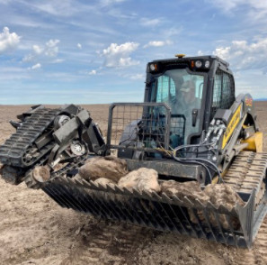 TerraClear - a rock clearing tractor technology