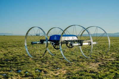 HydroSide's HydroMover, a hydroelectric remote-controlled wheel mover.  