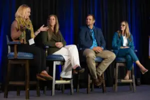 Panel speaking on YBS farming