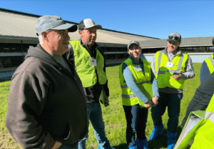 Farm Credit volunteers at Dairy Challenge
