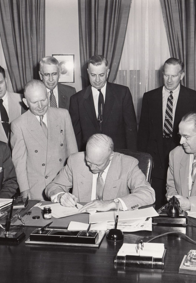 December-4,-1953---Signing-Farm-Credit-Act