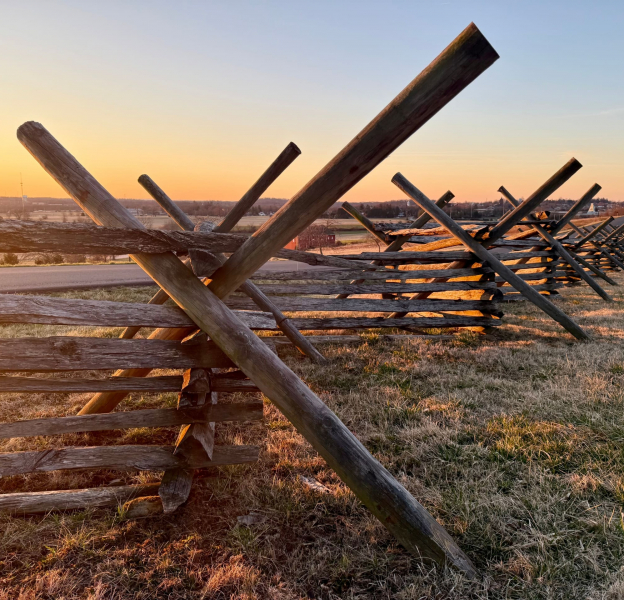 Morning,Sunrise,On,Gettysburg,Battlefield